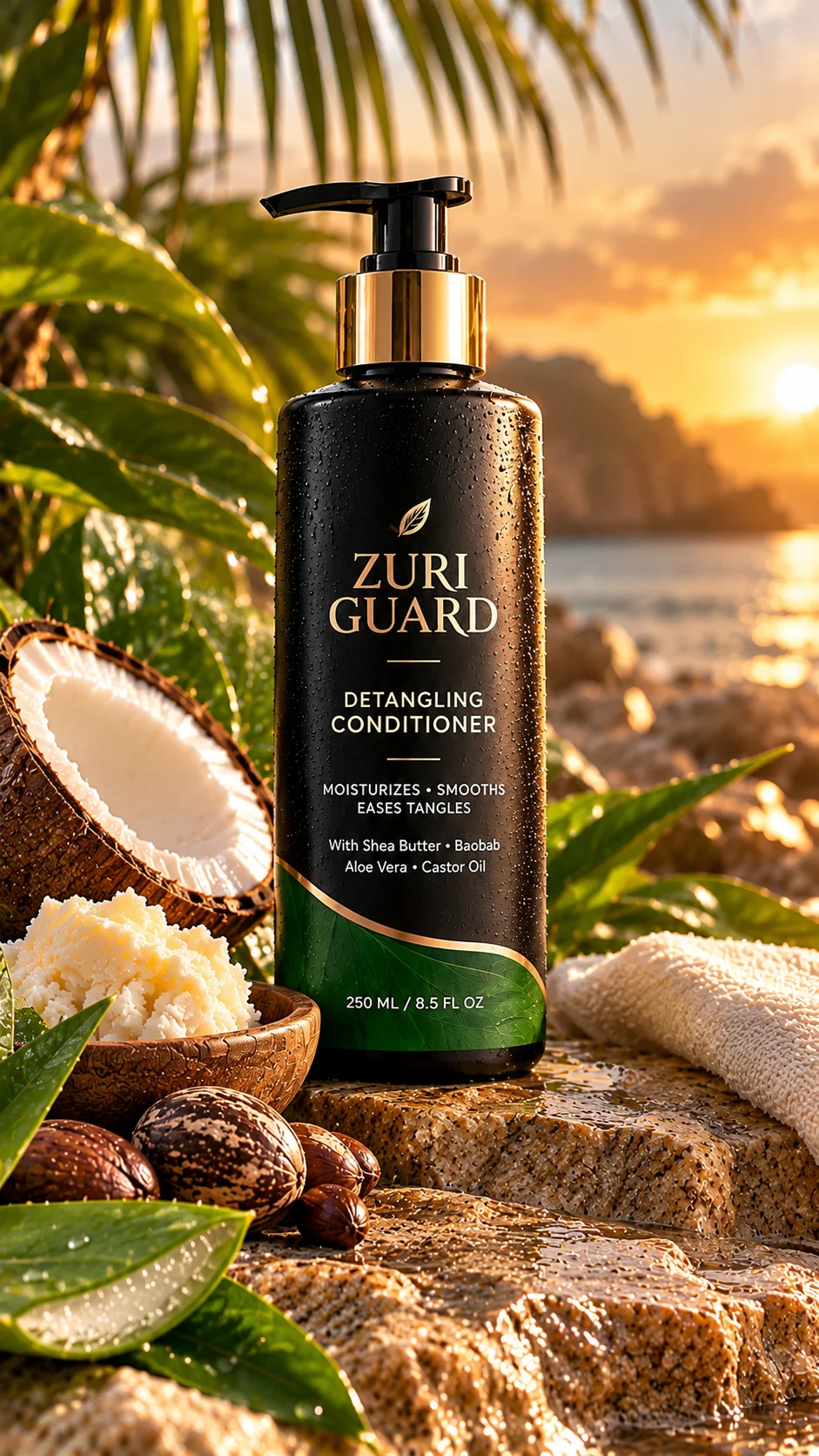 ZURI GUARD Detangling Hair Conditioner for Afro and textured hair